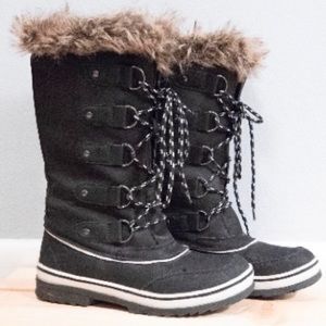 Rue 21 Snow❄️ Boots- Black Lace Up